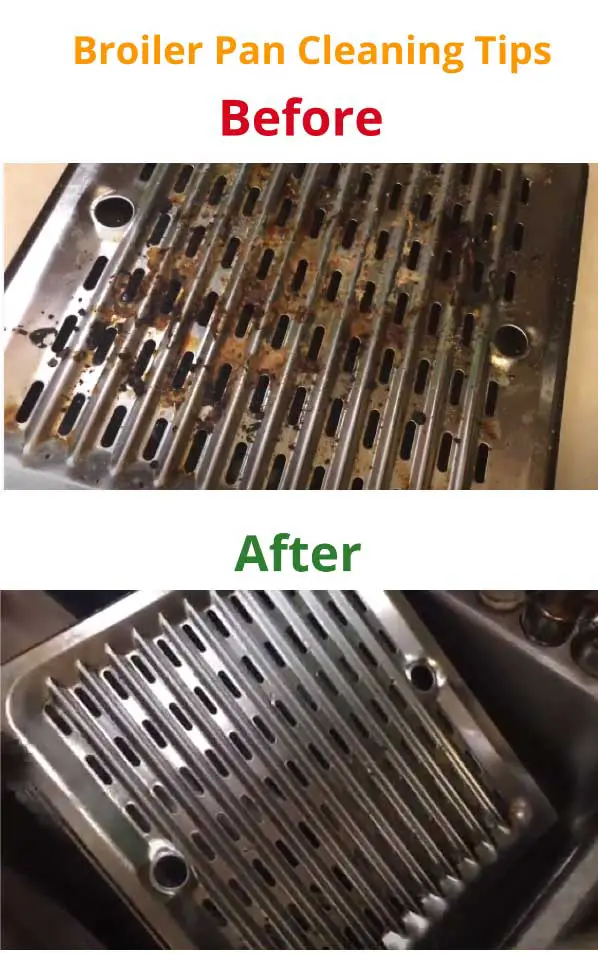 broiler pan cleaning tips