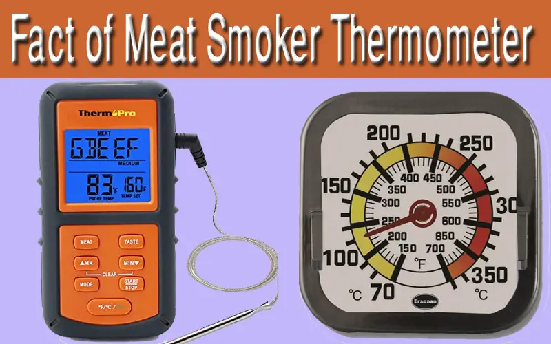 Using Fact of Meat Smoker Thermometer