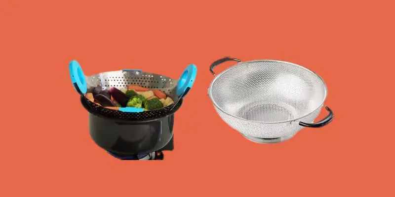 How to use a colander