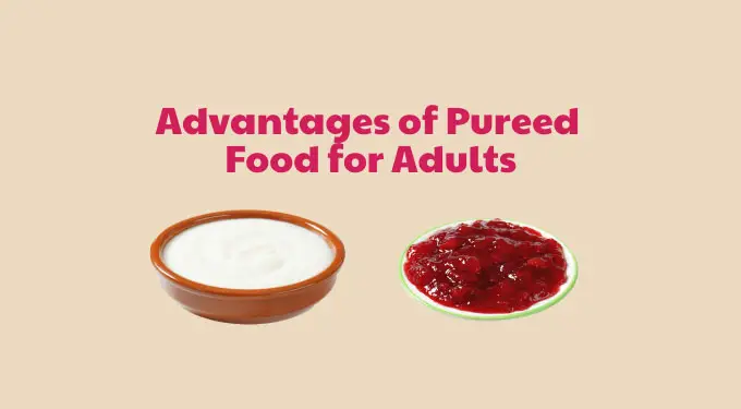 Advantages of Pureed Food for Adults