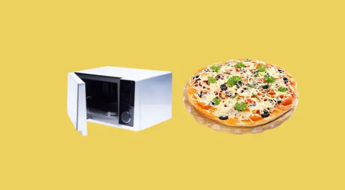 How to cook pizza in a microwave
