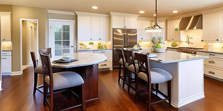 kitchen table and Kitchen Island