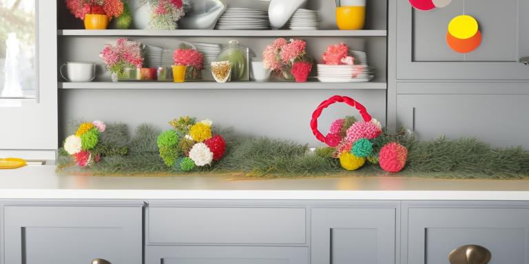 Garland on Kitchen Cabinet