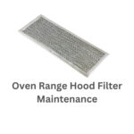 Oven range hood filter