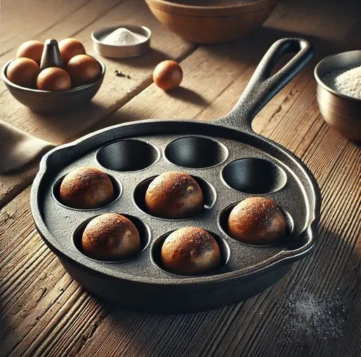 A Lodge Aebleskiver Pan