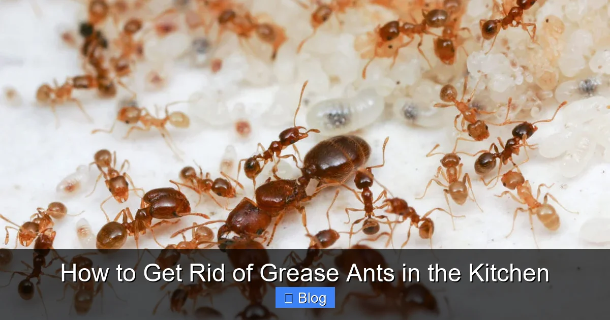 How to Get Rid of Grease Ants in the Kitchen
