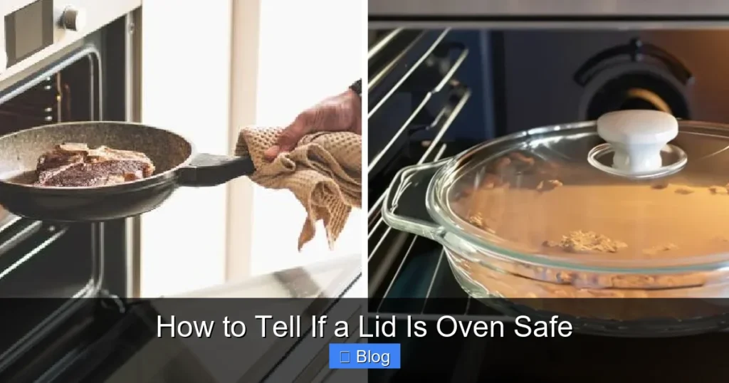 How to Tell If a Lid Is Oven Safe