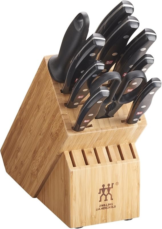 ZWILLING Twin Signature 11-Piece German Made Dishwasher Safe Razor-Sha