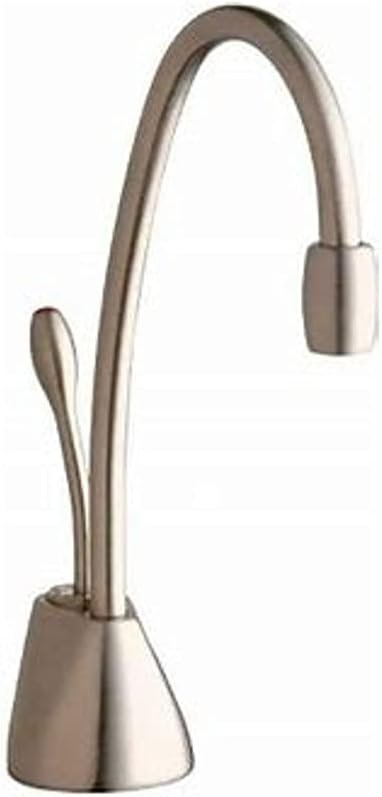 InSinkErator Contemporary Instant Hot Water Dispenser Faucet in Satin 
