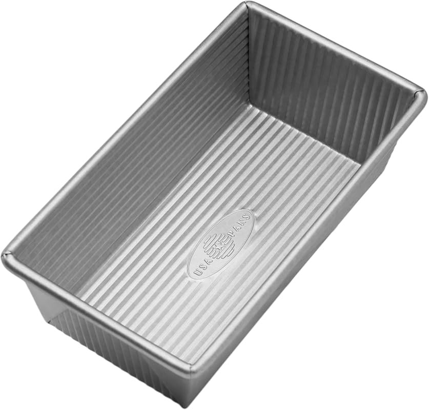 USA Pan Nonstick Aluminized Steel Bread Loaf Pan, 1 Pound