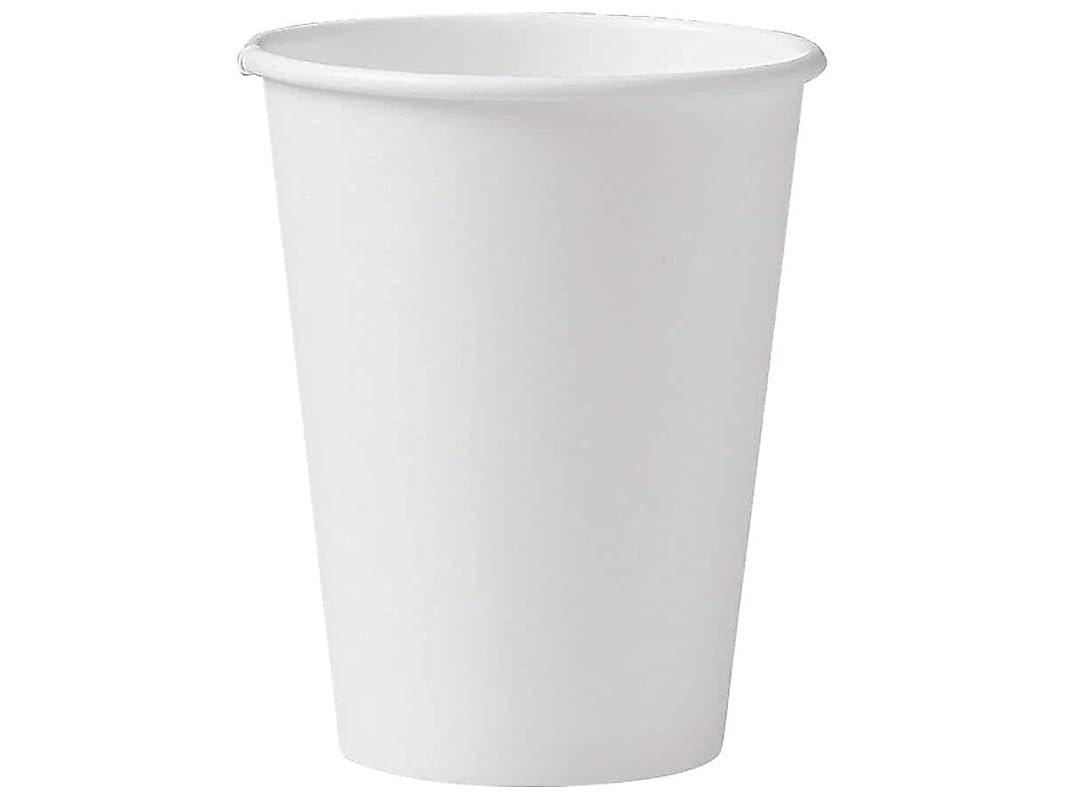 Solo 412WN-2050 12oz SSP White Paper Hot Cup (Case of 1000)