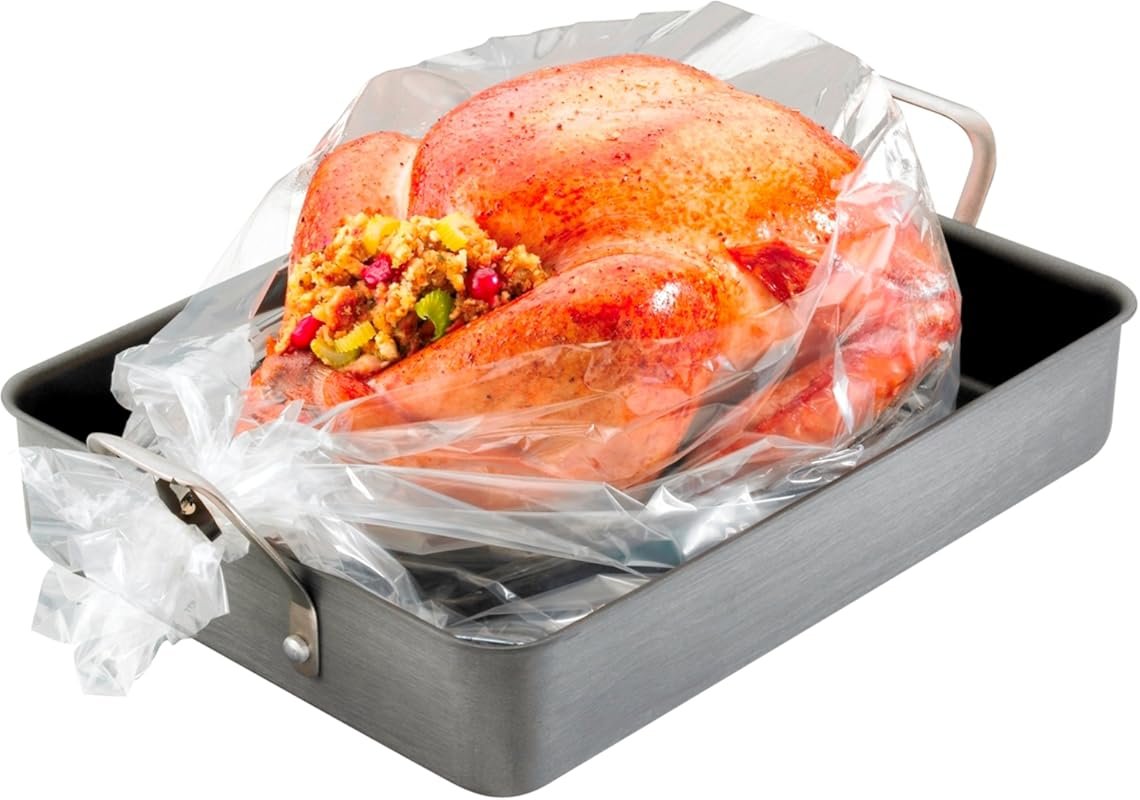 PanSaver Roasting Bag for Oven – Moisture-Retaining Nylon Turkey Cooki