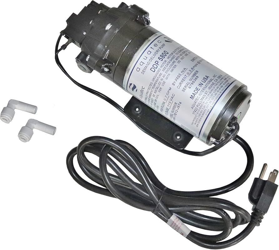 Aquatec 5851-7E12-J574 0.7 GPM 60 PSI 3/8-Inch JG 115V Delivery/Demand