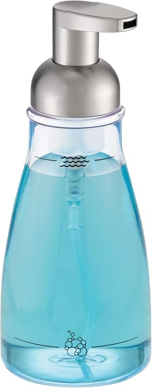iDesign Foaming Soap Dispenser for Kitchen, Bathroom, Sink & Vanity, C
