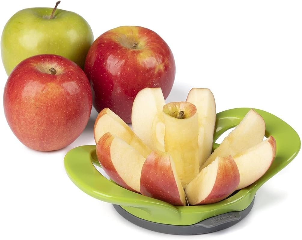 PrepWorks 8-Slice Apple Wedge Slicer – Durable, BPA-Free, Dishwasher S