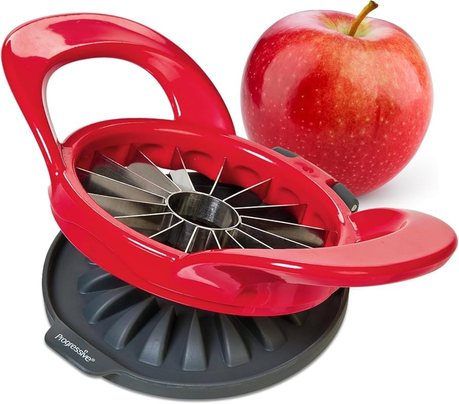 PrepWorks Dishwasher Safe Apple Slicer & Corer – 16-Slice Thin Cutter 