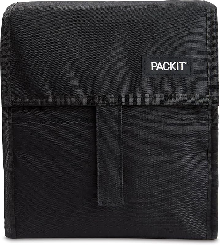 PackIt Freezable Lunch Bag with EcoFreeze Tech, Foldable and Reusable 