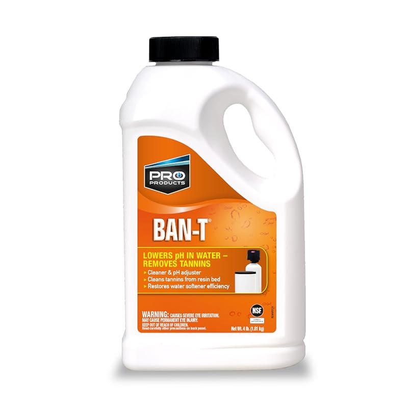 Ban-T Alkaline Cleaner – Removes Tannins, Iron Staining, Lime Scale, R