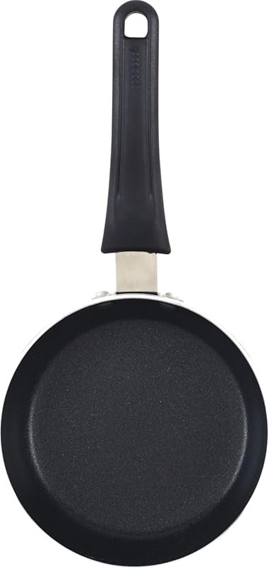 Goodcook Mini Frypan, Non-Stick Black, Compact Design for Single Servi