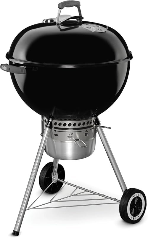 Weber Original Kettle Premium Charcoal Grill – 22-Inch, Built-In Therm