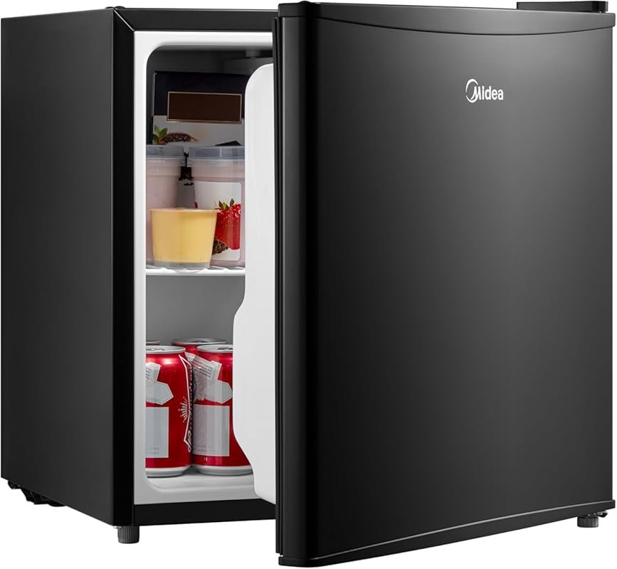 Midea 1.6 Cu.Ft Energy Star Mini Refrigerator with Adjustable Thermost