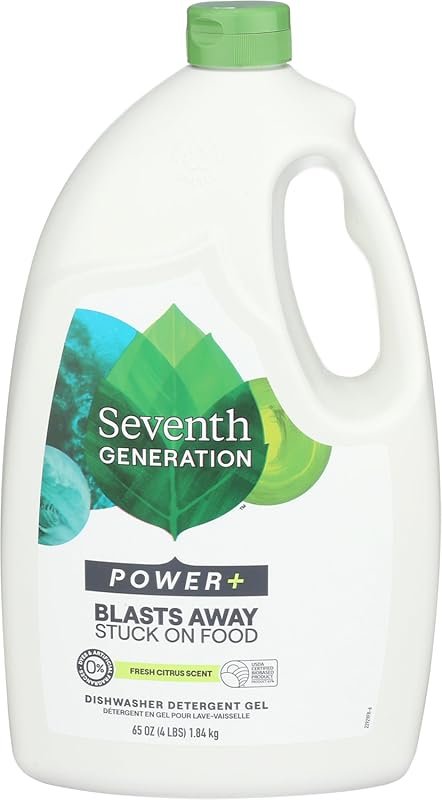 Seventh Generation Ultra Power Plus Auto Dish Gel, Fresh Citrus Scent,