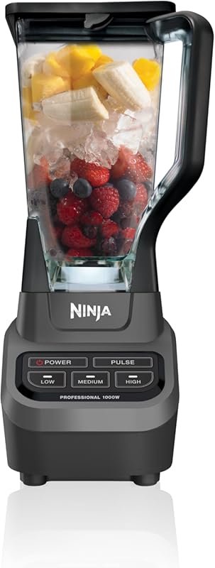 Ninja Professional 1000W Smoothie Blender with Total Crushing Tech & 7