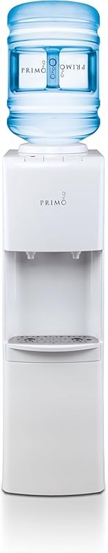 Primo Top-Loading Water Dispenser, Hot-Cold, Child-Resistant, 5 Gallon
