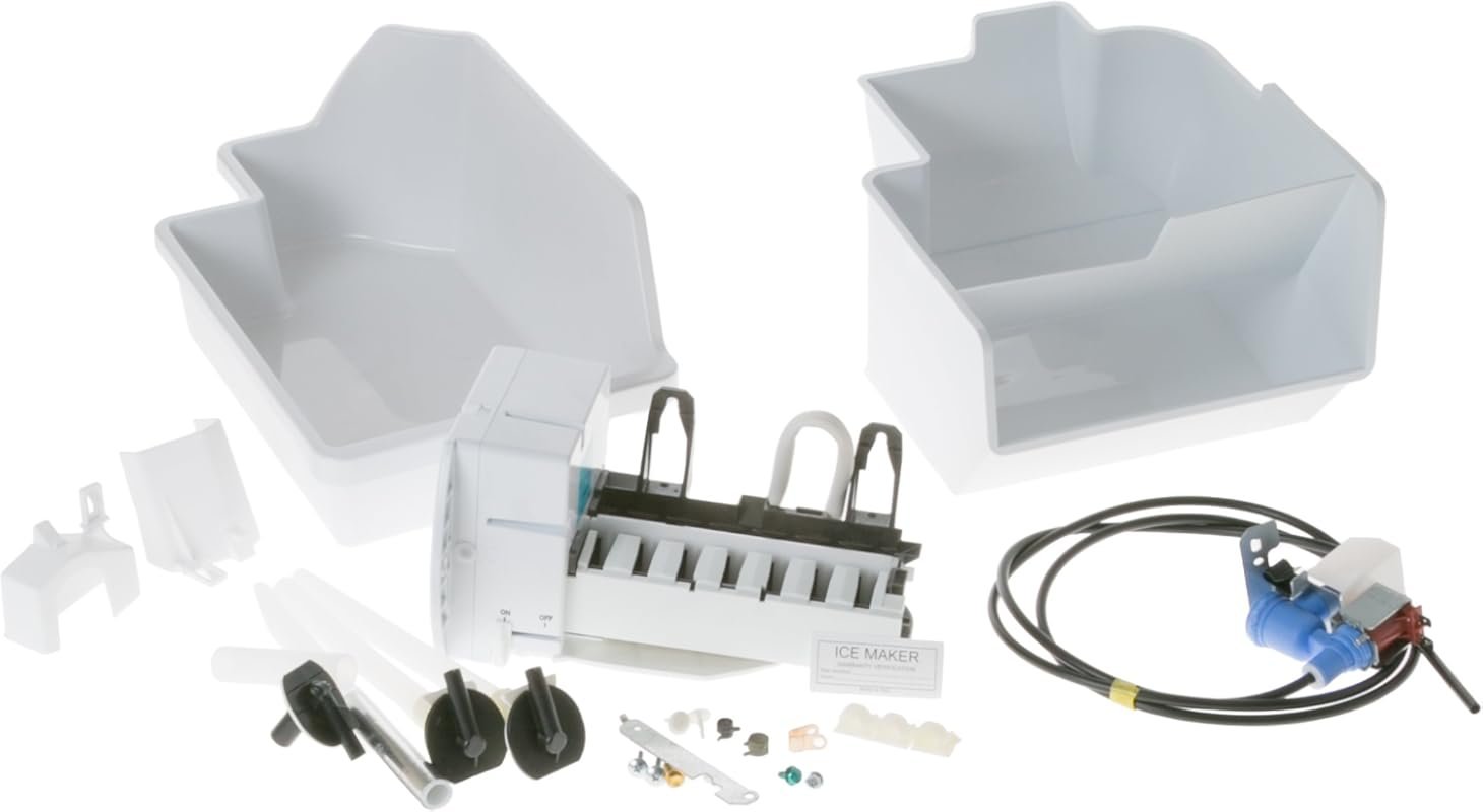 Refrigerator Icemaker Kit WR30X10093 IM6D, White Compatible Model