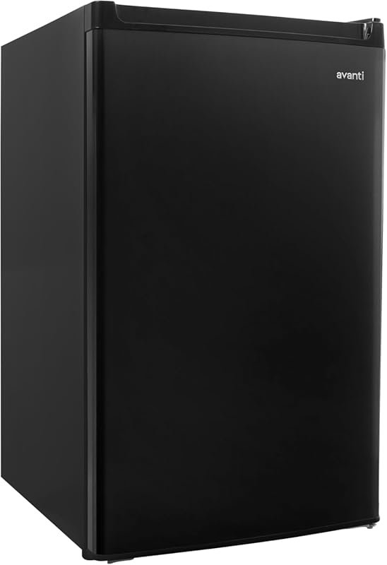 Avanti 4.4 Cu Ft Mini Fridge with Chiller Compartment, Slide-Out Shelv