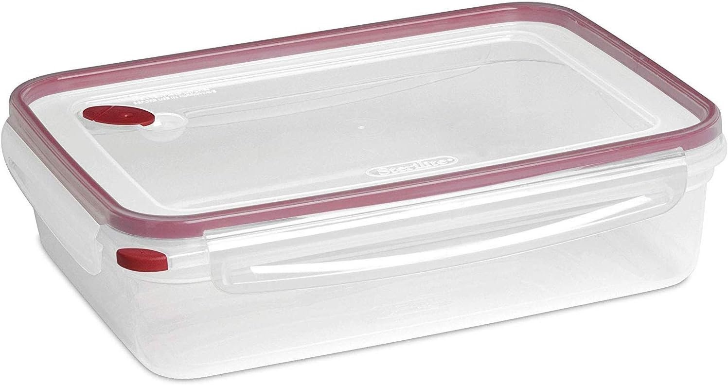 Sterilite Ultra-Seal 16-Cup Airtight Latching Lid Container, Microwave