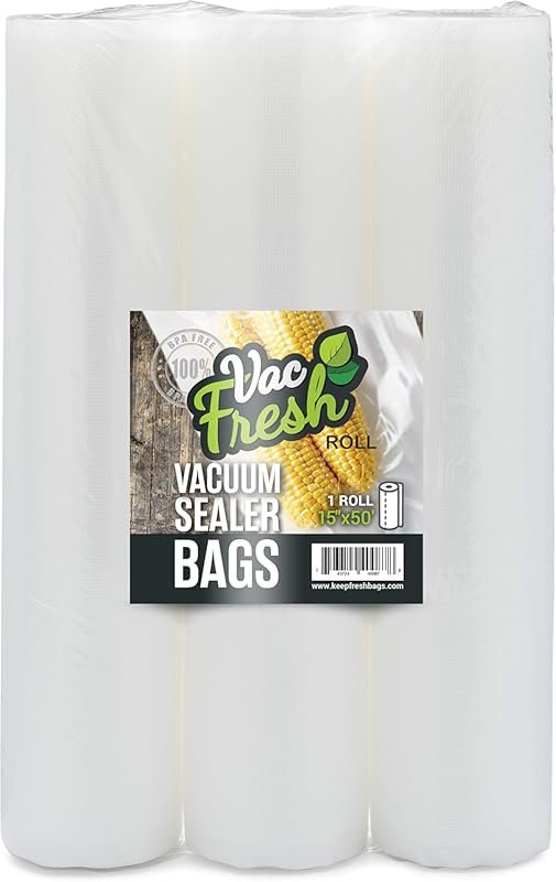 3.5 Mil Embossed Vacuum Seal Rolls, 15