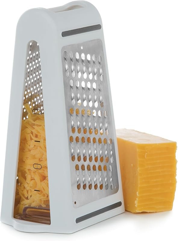 PrepSolutions 2-Way Multi-Function Grater for Grating, Slicing & Measu