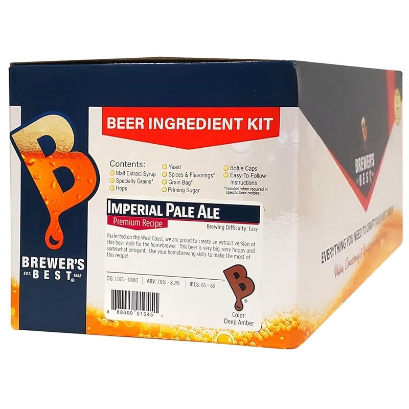 Brewers Best Imperial Pale Ale Beer Ingredient Kit