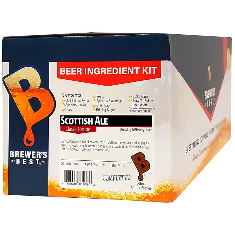 Brewer's Best Scottish Ale 5 Gallon Home Brew Kit