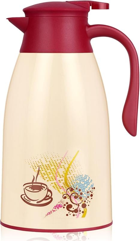 AceChef 40.5 Oz Vacuum Insulated Thermal Coffee Carafe for Heat Retent
