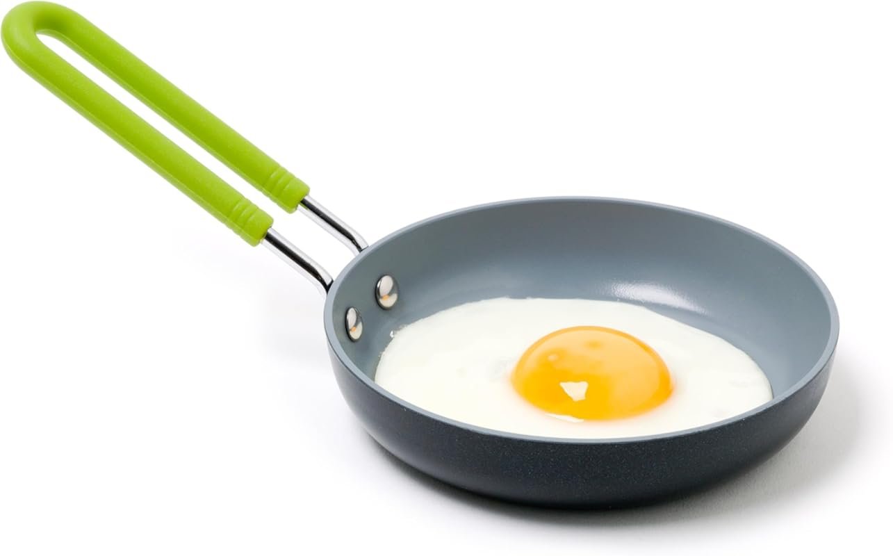GreenPan Mini Ceramic Nonstick Egg Pan, 5