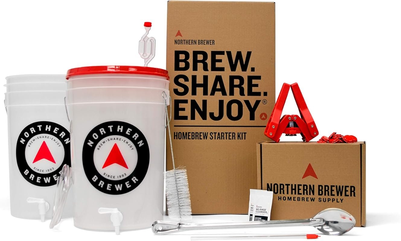 Northern Brewer Block Party Amber 5 Gal Brewing Starter Set