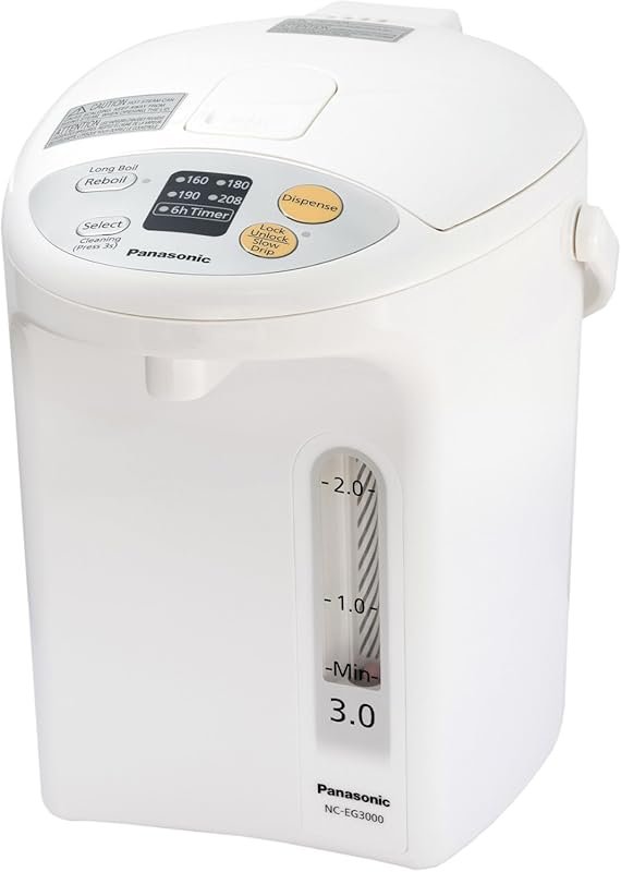 Panasonic Hot Water Dispenser with 4 Temp Presets & Slow-Drip Mode – 3
