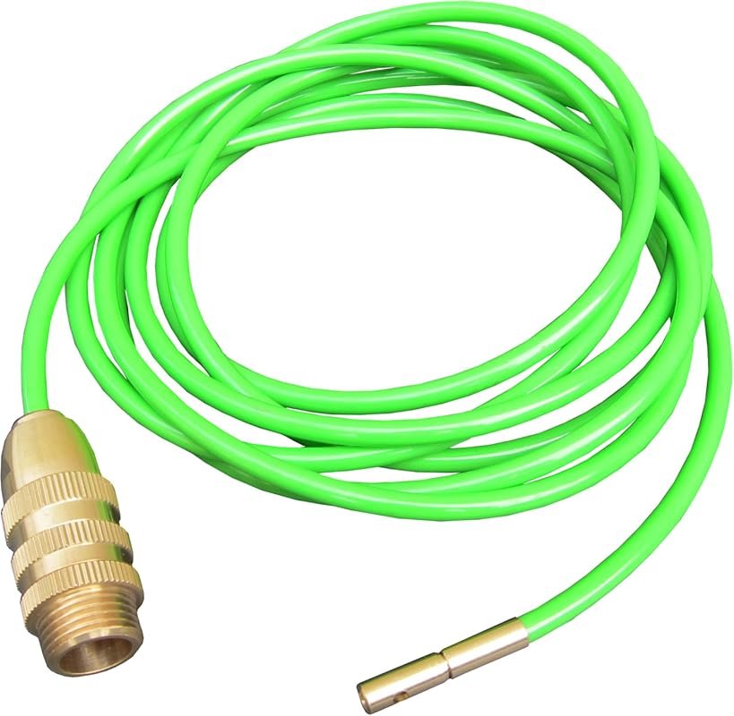 High Pressure Pipe Duct Unblocker – 10ft Hose with Solid Brass Fitting