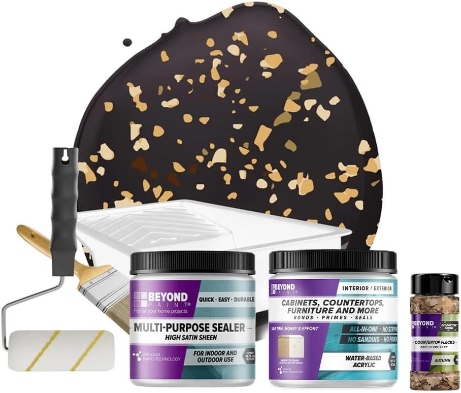 Beyond Paint Countertop Makeover Kit, Charcoal Refinishing Formula