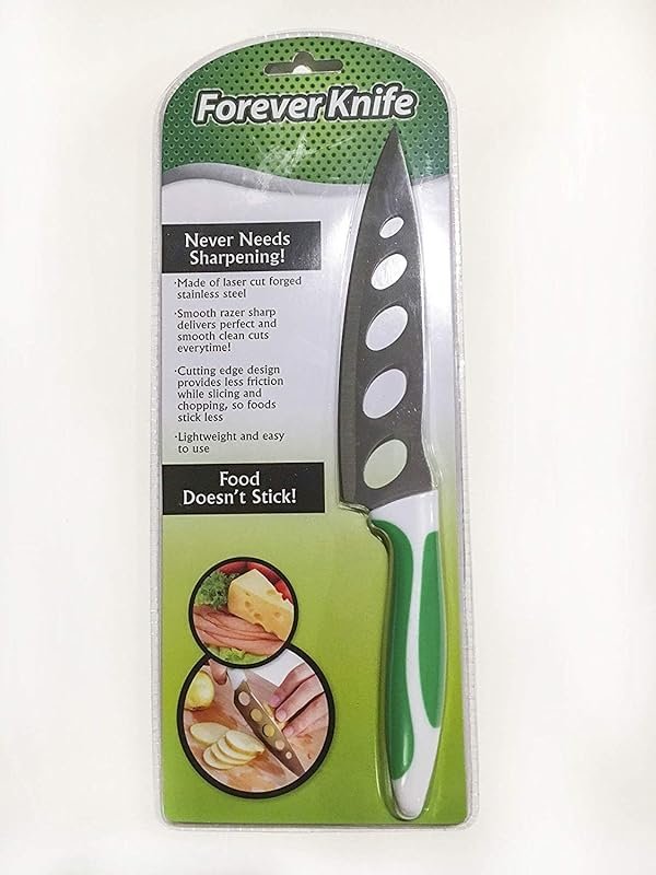 Forever Knife – Laser Cut Forged Non-Stick Stainless Steel, No Sharpen
