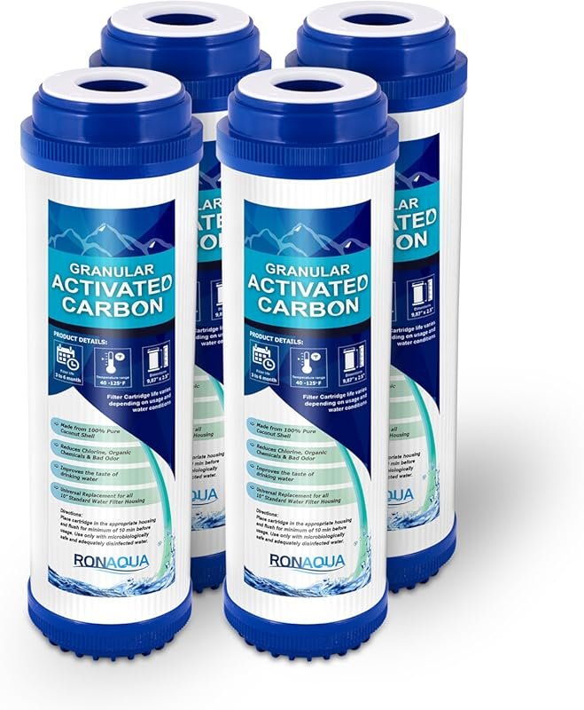 High-Performance Granular Activated Carbon Water Filter Cartridge by R