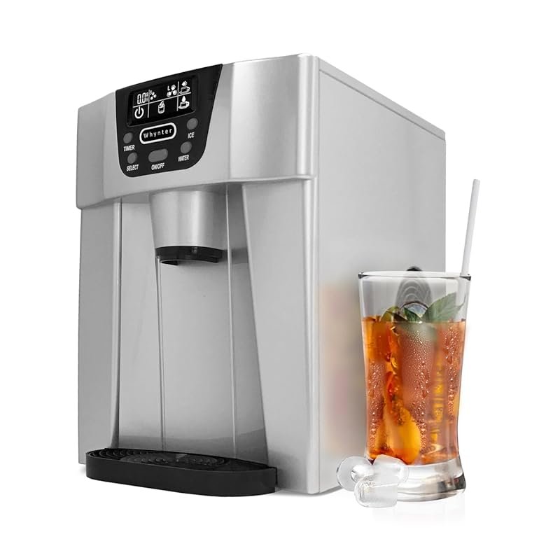 Whynter Silver IDC-221SC Countertop Ice Maker & Water Dispenser, Direc