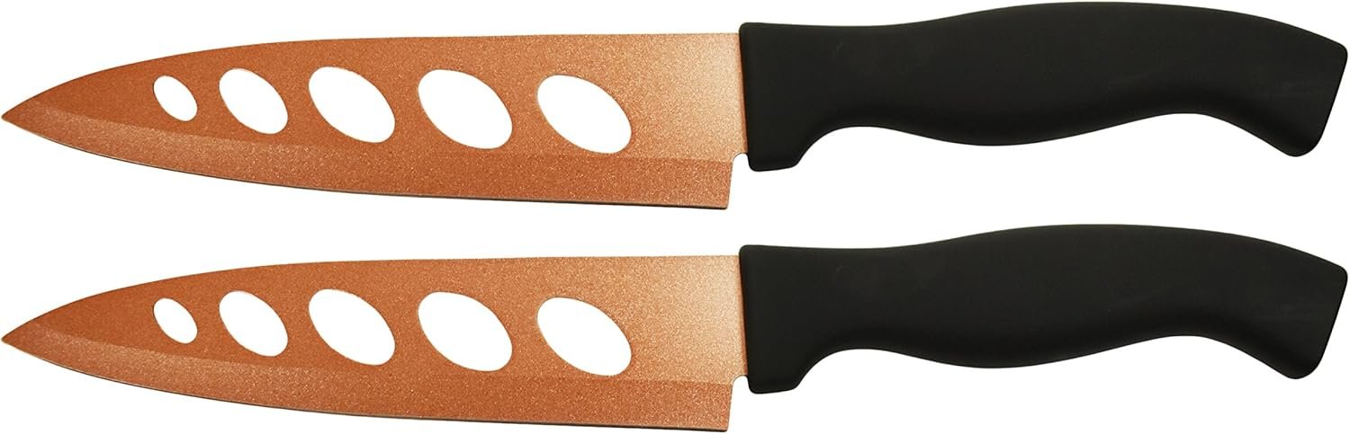 Copper Knife 2-Pack – Stainless Steel, Never Needs Sharpening