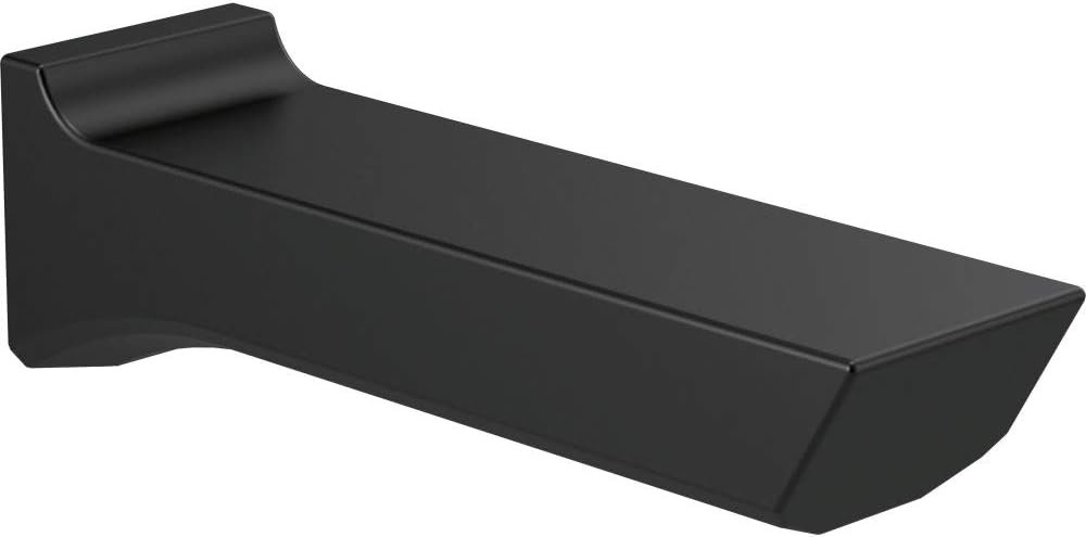 Delta Tub Spout Matte Black Non-Diverter Pivotal Design