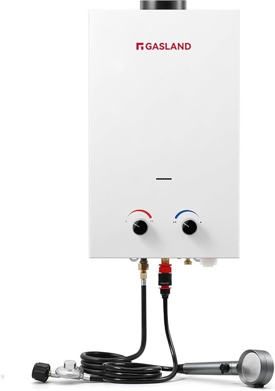 Outdoor Propane Tankless Water Heater 3.18GPM 12L Portable Hot Water H