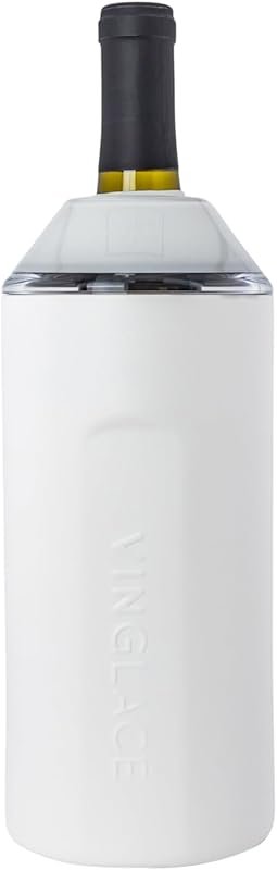 Vinglacé Portable Stainless Steel Wine Bottle Chiller - Keeps Wine Col