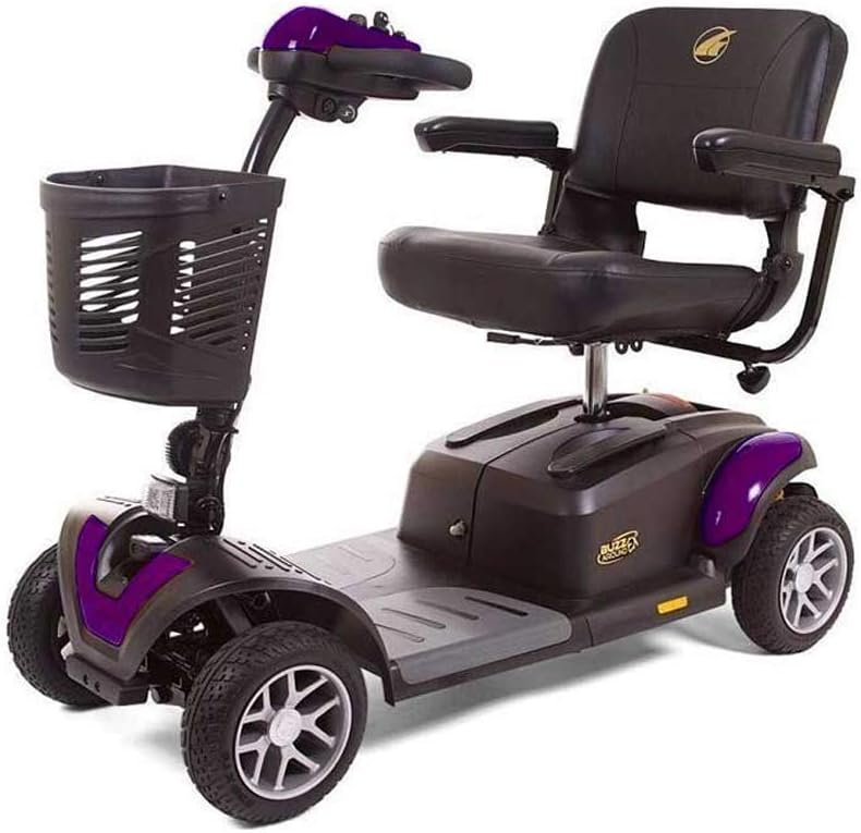 BUZZAROUND EX Extreme 4-Wheel Mobility Scooter – 18-Inch Seat, Long-Ra