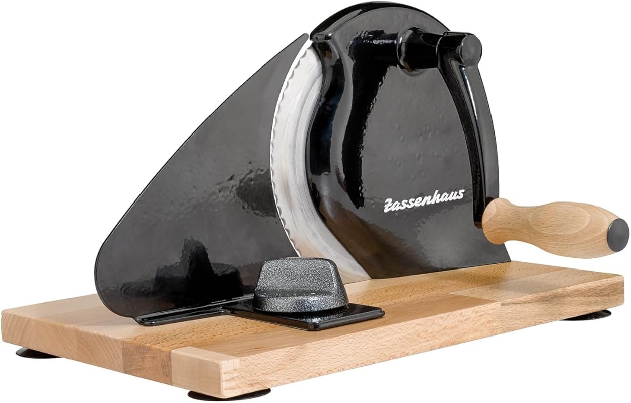 Zassenhaus Original Adjustable Bread Slicer with 18/8 Stainless Blade
